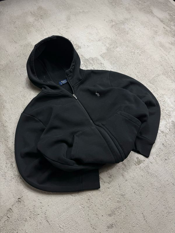 Bluza Ralph Lauren Small Logo Active Zip Hoodie Black M