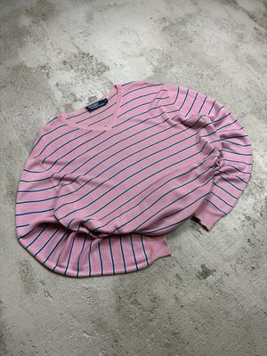 Bluza Ralph Lauren Stripes Sweater Pink M