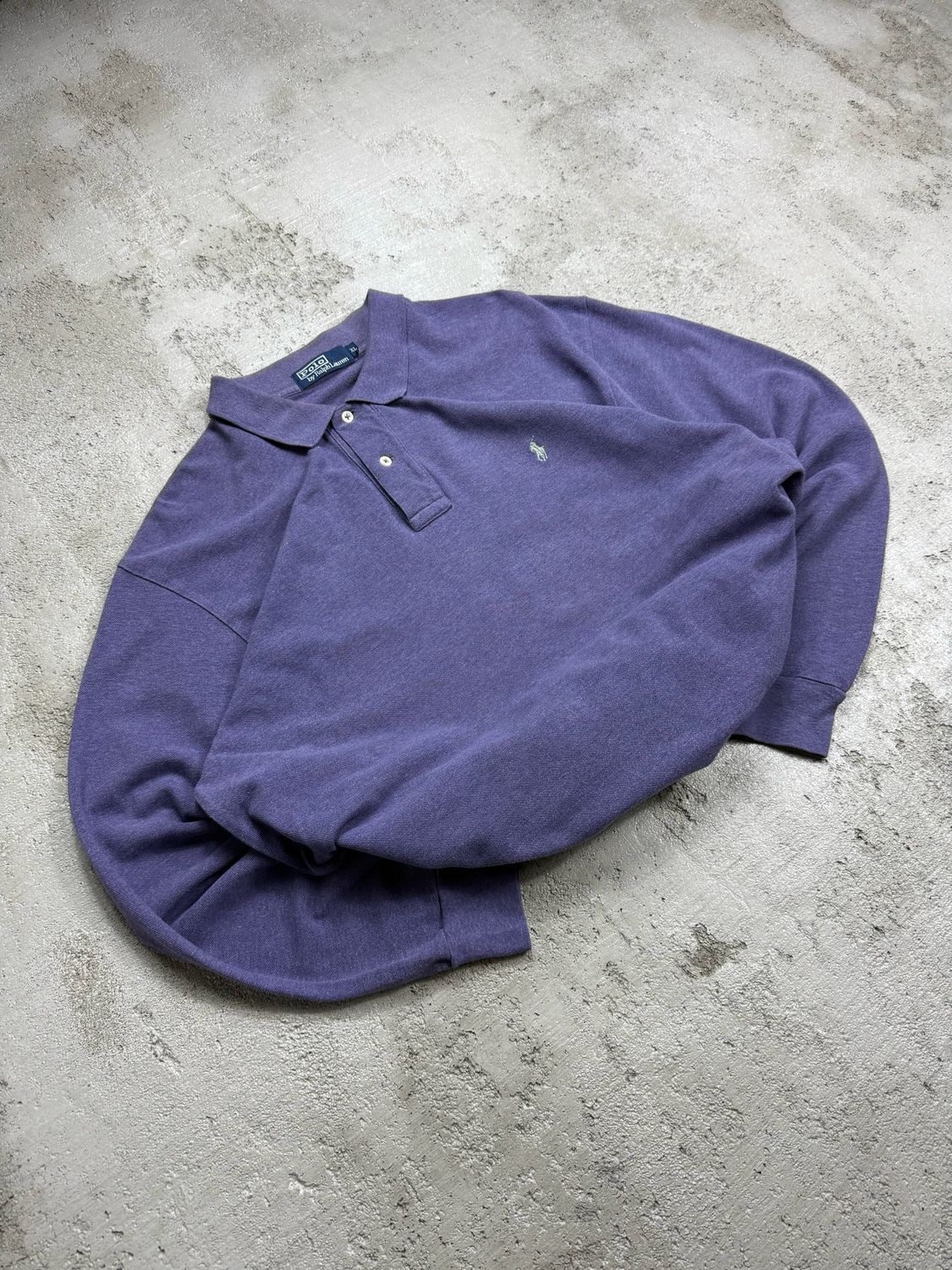 Bluza Ralph Lauren Polo Small Logo Longsleeve Purple  L