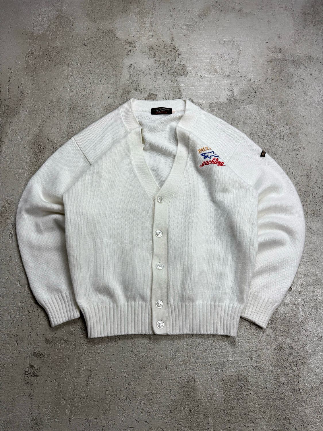 Bluza Paul&amp;Shark Cardigan White M