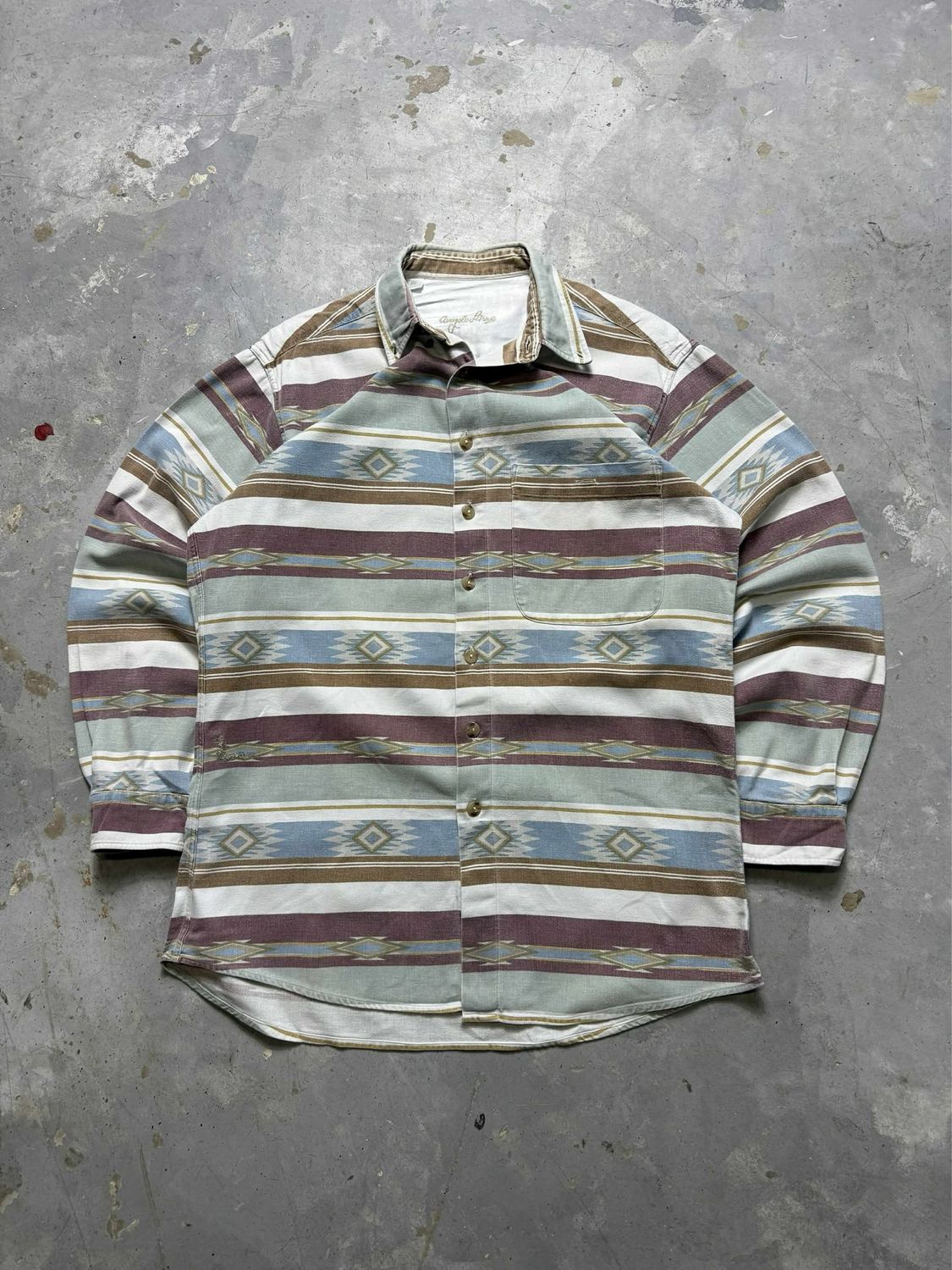 Koszula Vintage Patterned Shirt Multicolor M