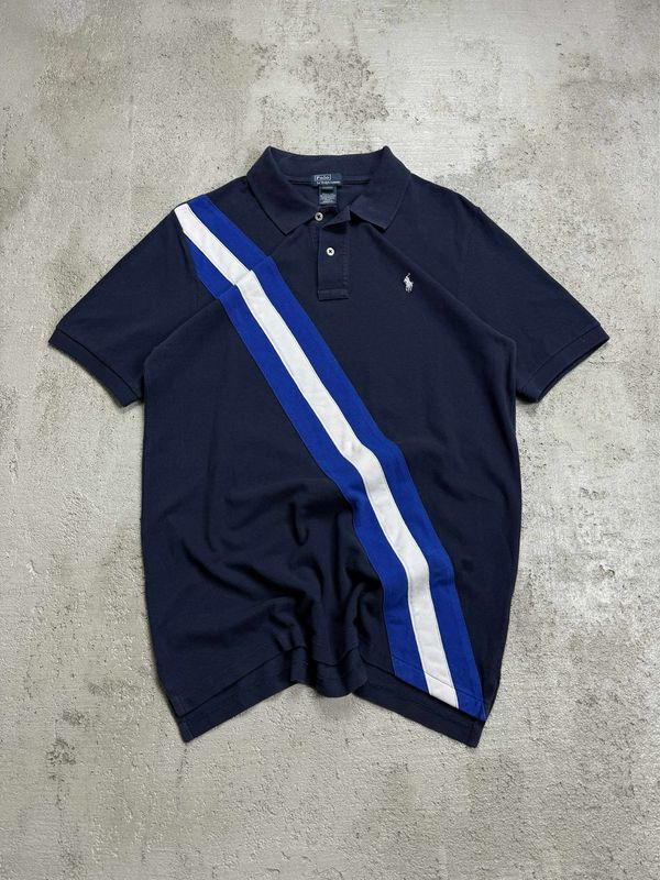 Koszulka Ralph Lauren Polo Small Logo Stripe Navy S