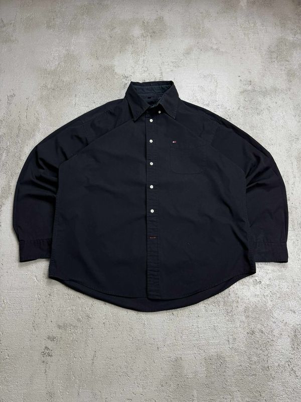 Koszula Tommy Hilfiger Pocket Small Logo Shirt Black L