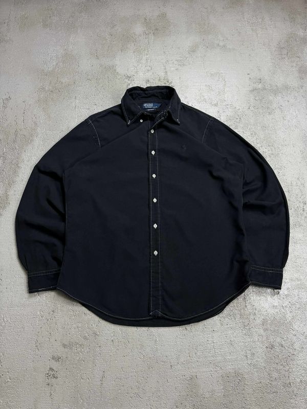 Koszula Ralph Lauren White Threaded Shirt Black M