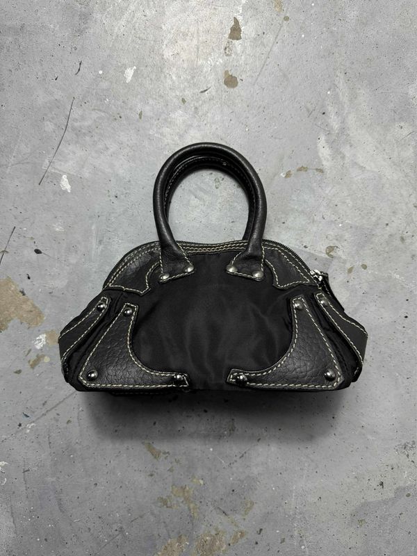 torebka Nicoli Detailed Leather Bag Black 14