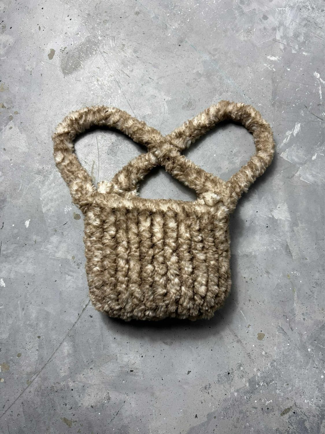 torebka Vintage Crochet Bag Beige 21