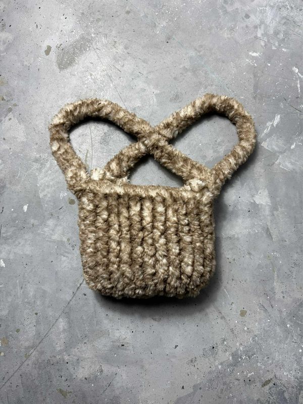 torebka Vintage Crochet Bag Beige 21