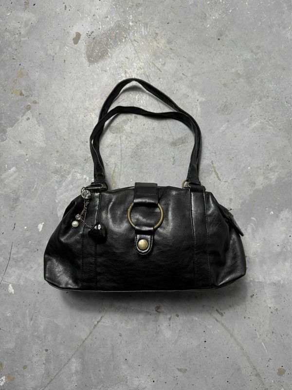 torebka Vintage Leather Bag Accesories Black 16