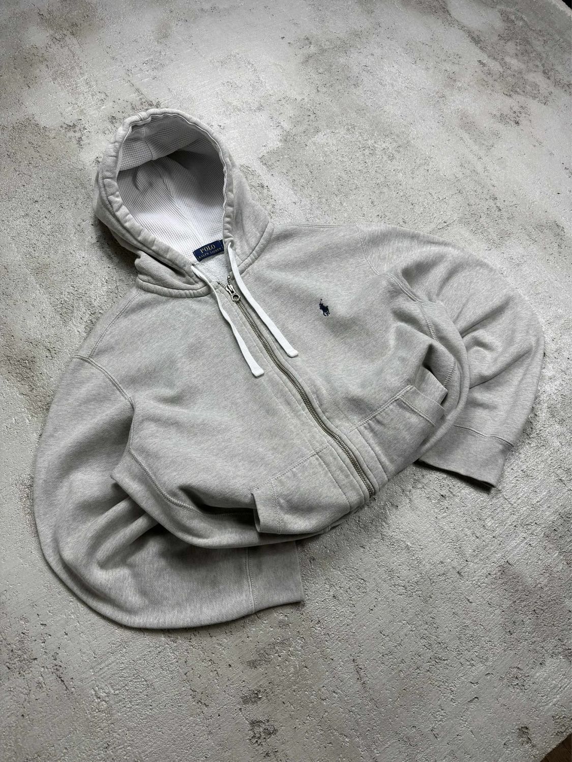 Bluza Ralph Lauren Small Loogo Zip Hoodie Grey L