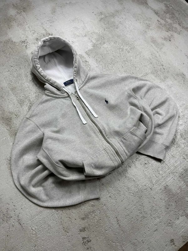 Bluza Ralph Lauren Small Loogo Zip Hoodie Grey L