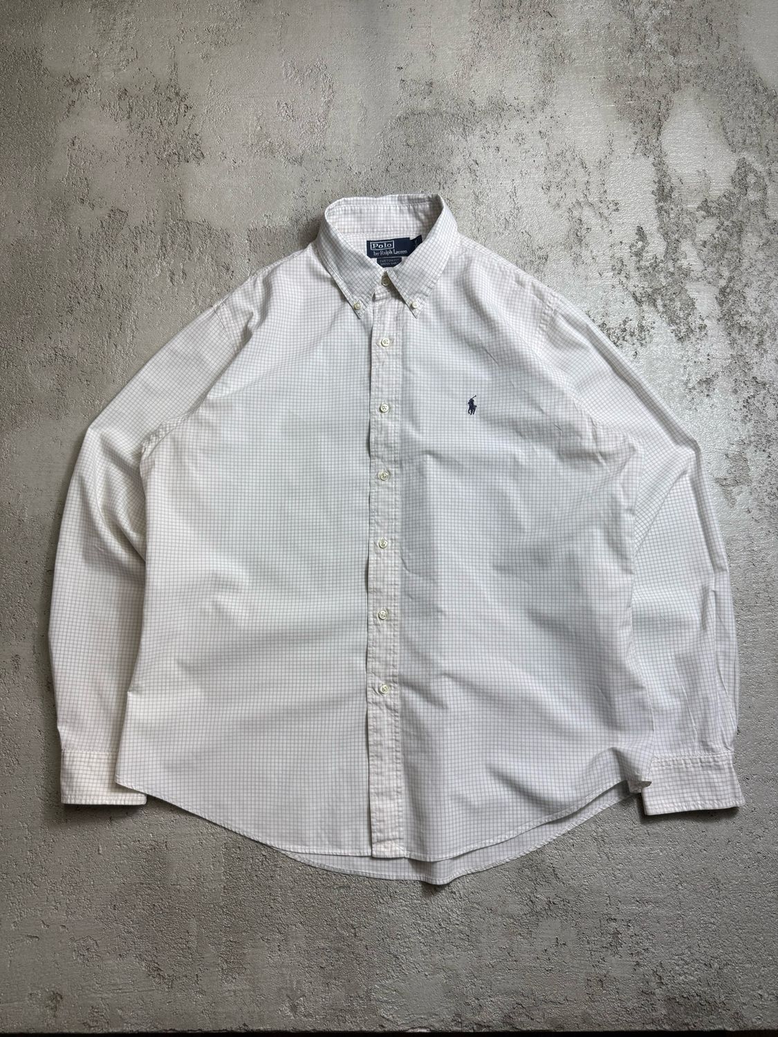 Koszula Ralph Lauren Checked Shirt White/Blue L