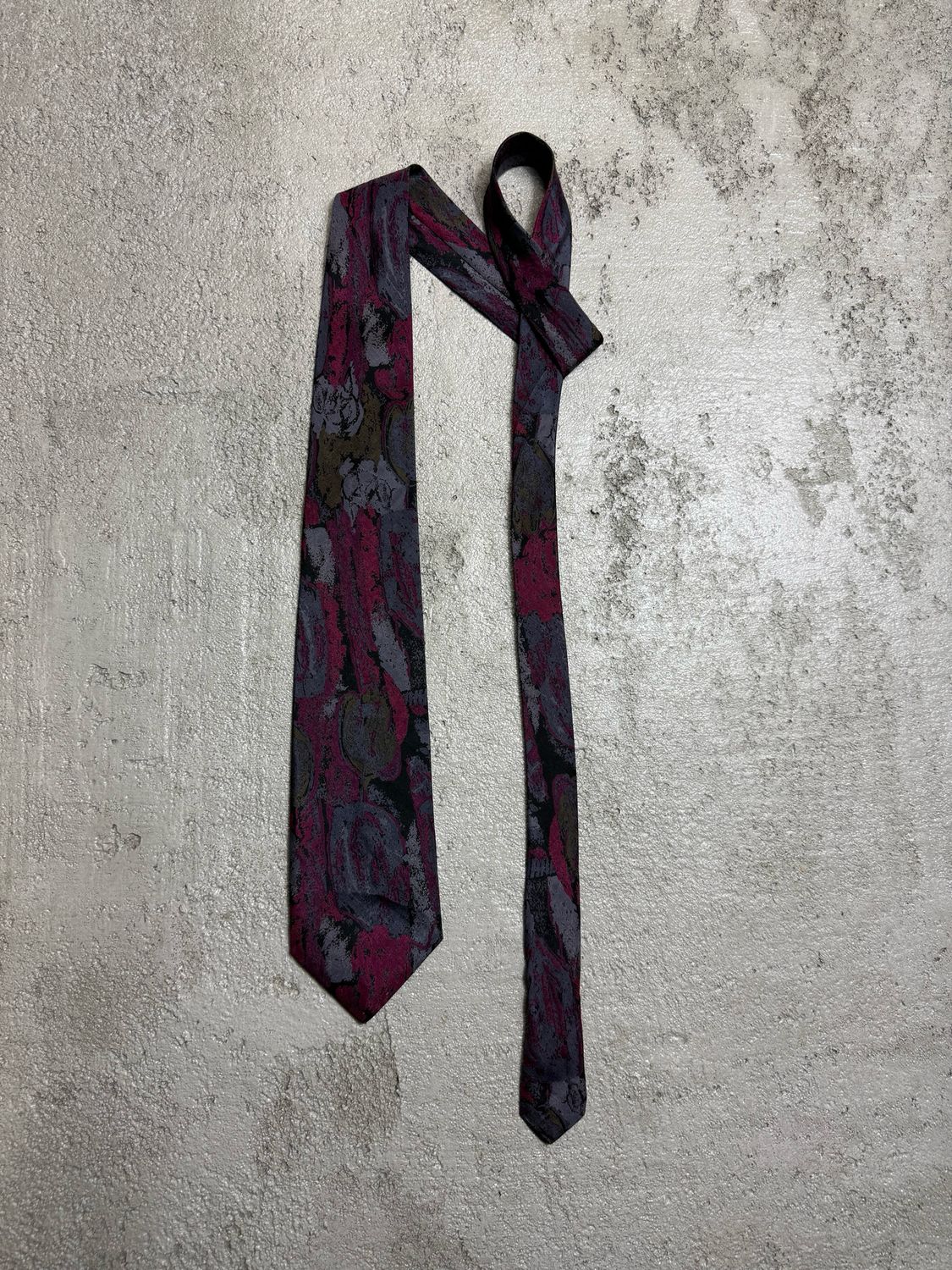 Krawat Abstract Tie Violet