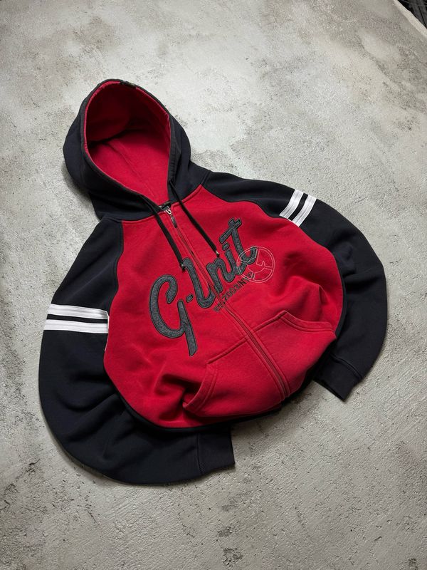 Bluza G-Unit 2003/NYC Zip Hoodie Red M