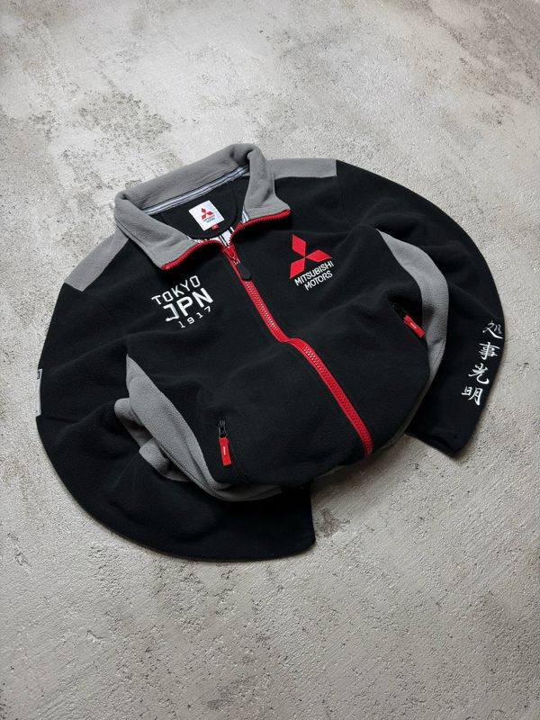 Bluza Mitsubishi Motors Tokyo JPN 1917 Zip Fleece Black M