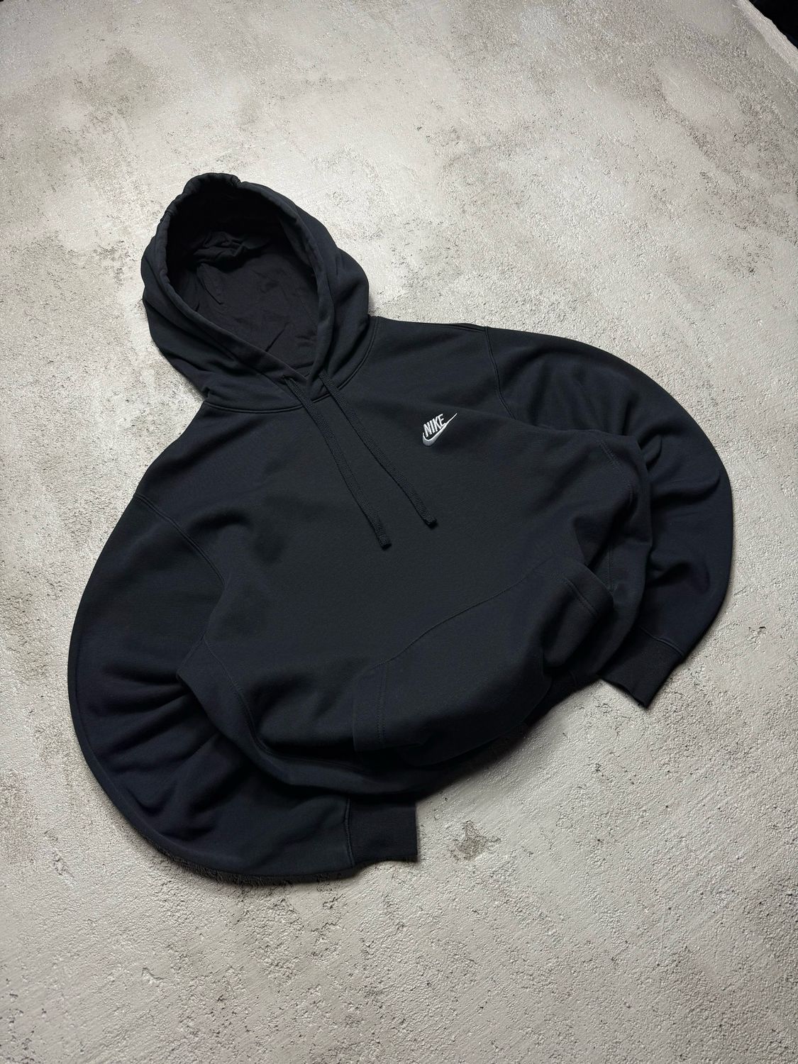 Bluza Nike Bsc/Logo Whi/Tag Hoodie Black M