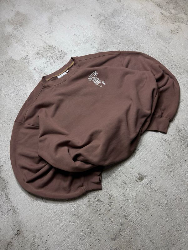Bluza Carhartt Cross Screw Crewneck Brown XL