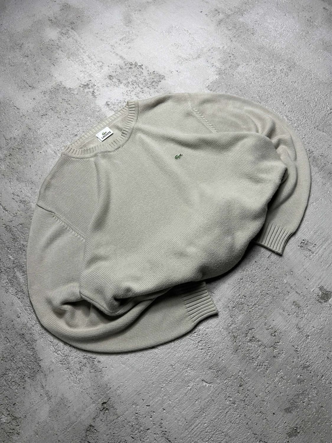 Sweter Lacoste Sm/Croc Klein Henri Sweater Creme L