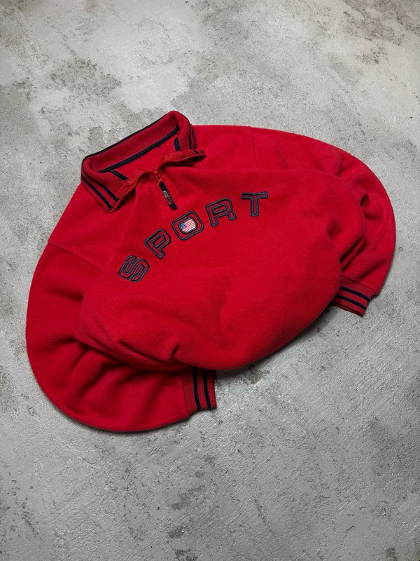 Bluza McNeal Sport Q/Zip Polar Red L