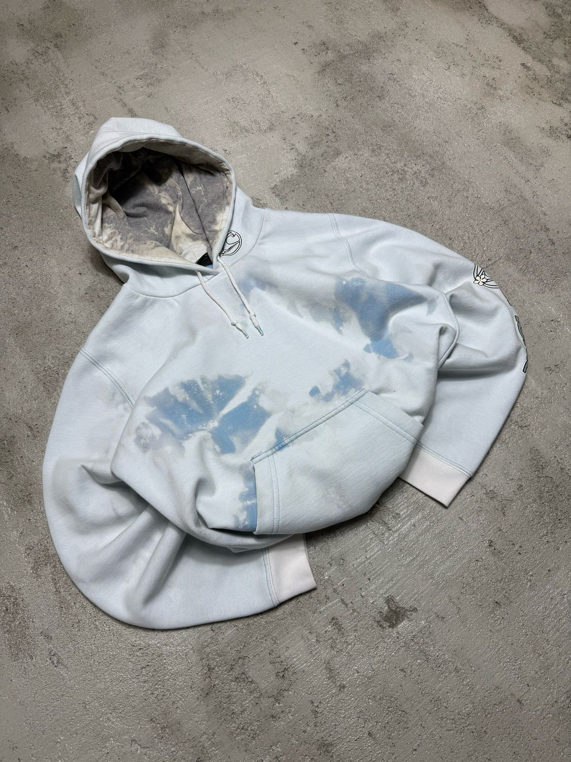 Bluza O'Neill TieDye Hoodie Light-Blue M