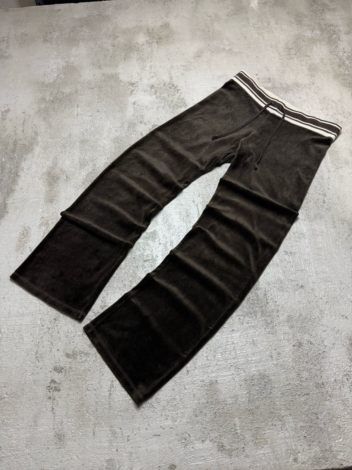 Spodnie Juicy Couture L Velour Sweatpants Brown