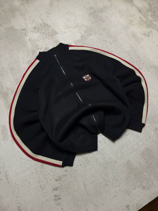 Bluza Poltex Wh/Red/Detailed Zipper Black M