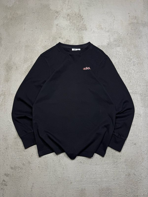 Long Adidas Pink Logo Longsleeve  S
