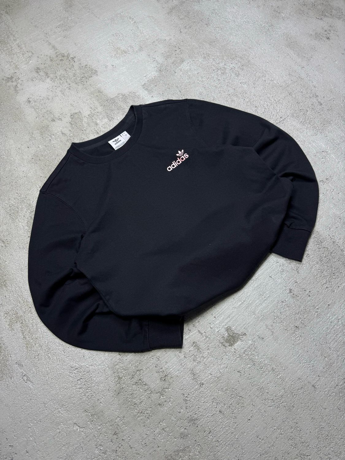 Long Adidas Pink Logo Longsleeve  S