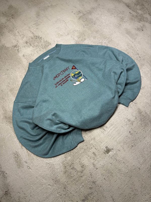 Bluza Monterey California Crewneck Turquoise-Green L