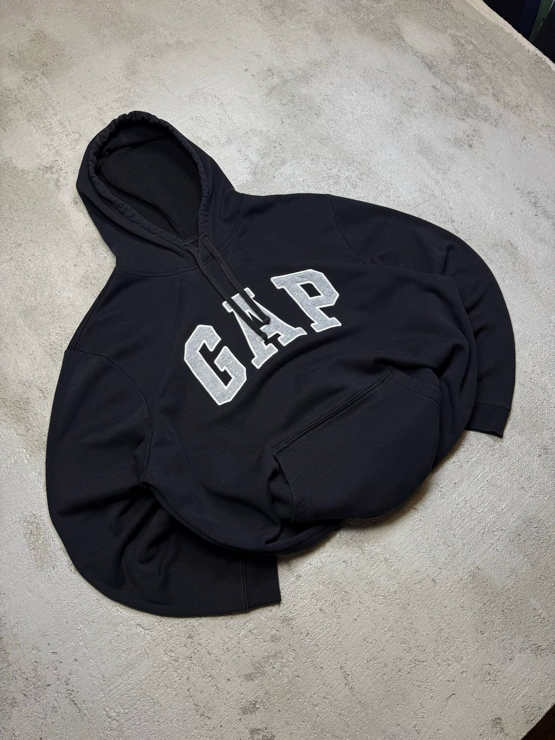 Bluza GAP Big Logo Hoodie Black XL