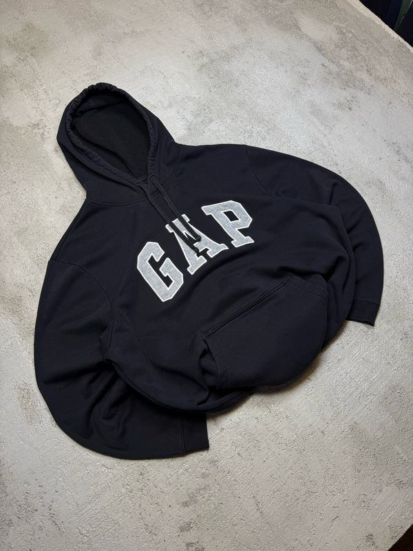 Bluza GAP Big Logo Hoodie Black XL