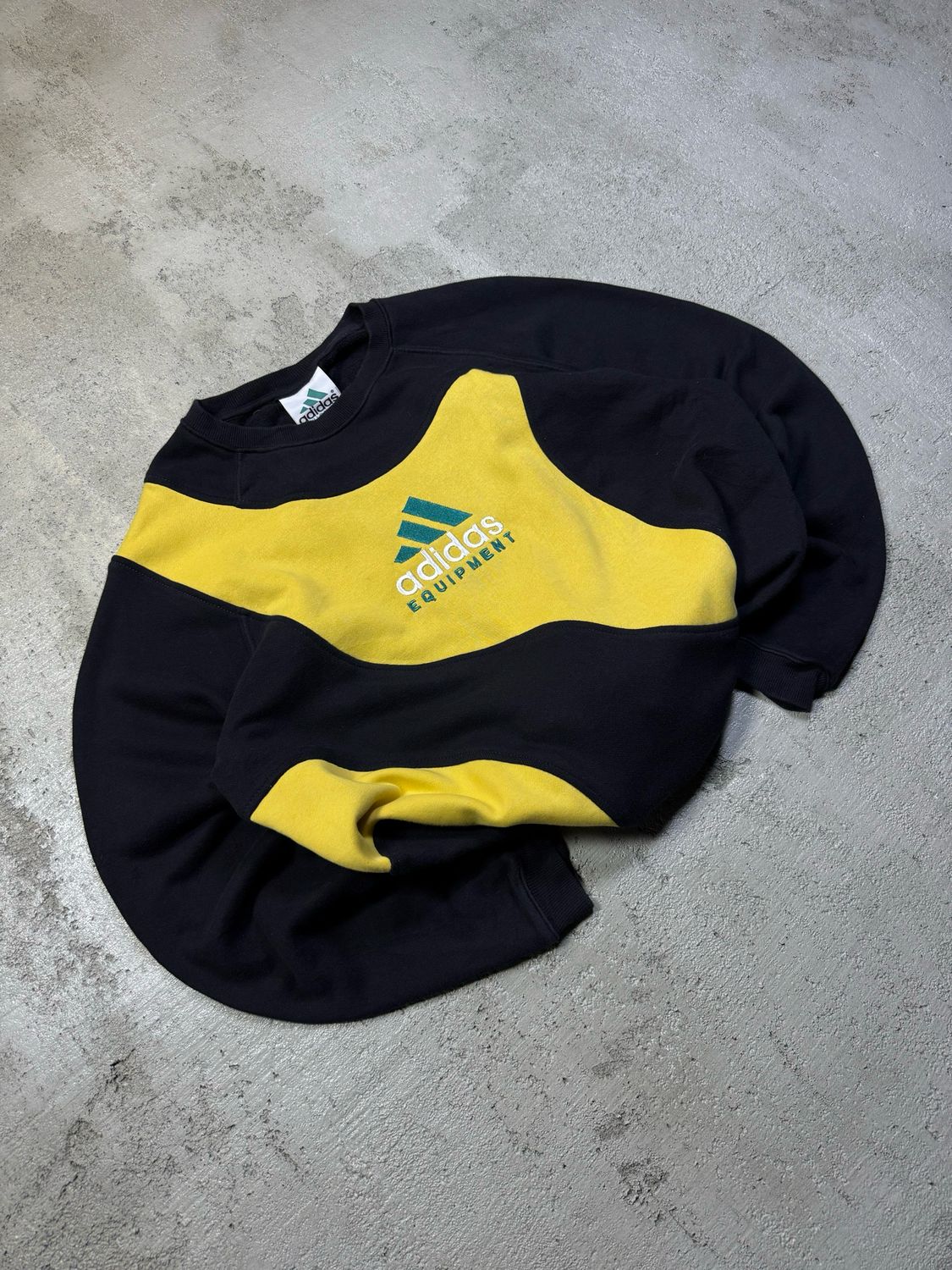 Bluza Adidas Equipment Yell/Detailed Crewneck Black L