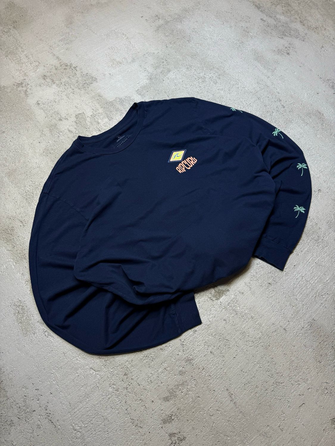 Bluza Rip Curl Small Logo Basic Longsleeve Navy L