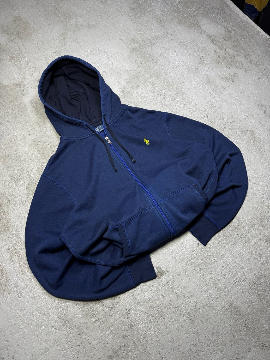 Bluza Polo Ralph Lauren Yel/Pony Zip Hoodie Navy L