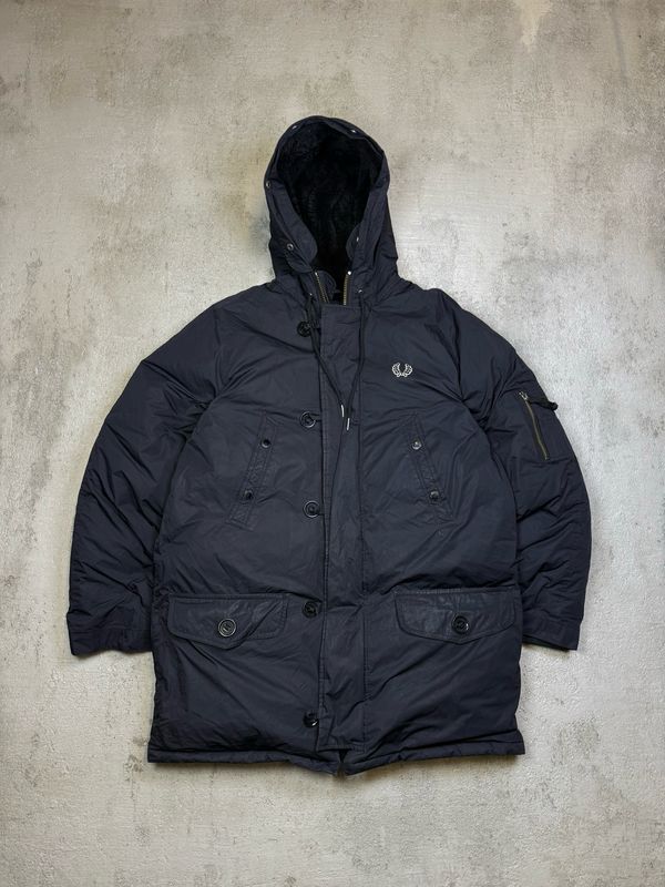 Kurtka Fred Perry Winter Puffer Jacket Black L
