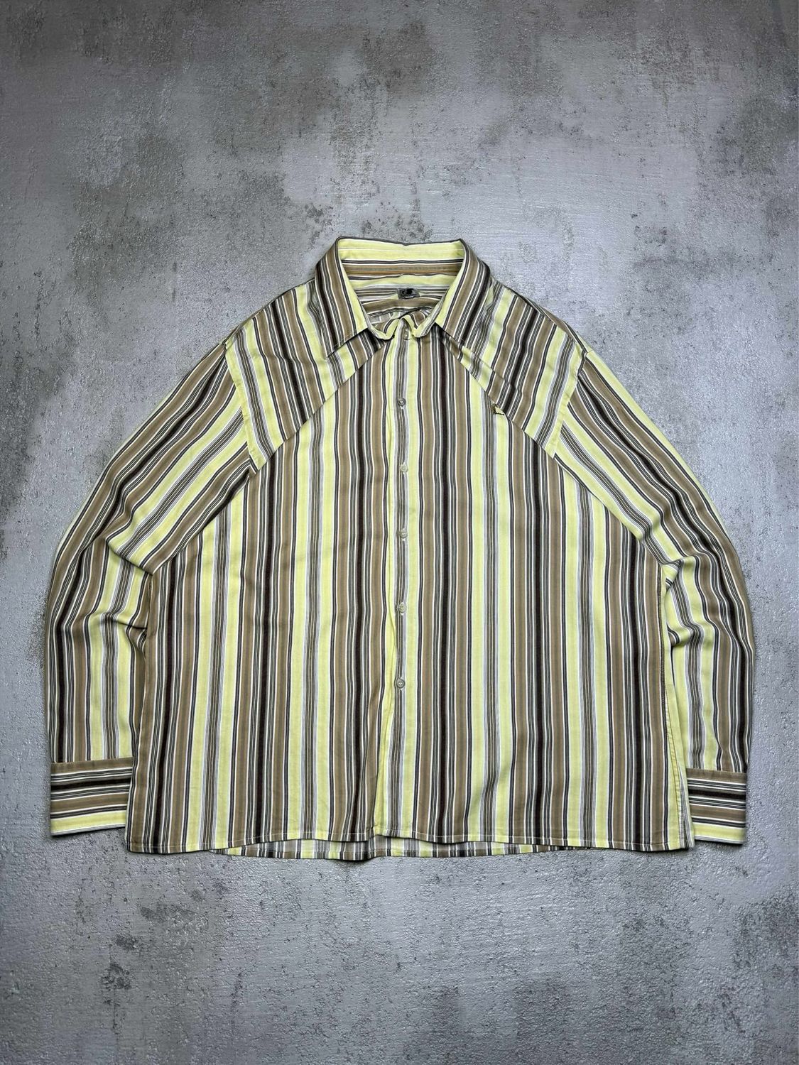 Koszula GF Jeans Yel/Striped Shirt Beige XL