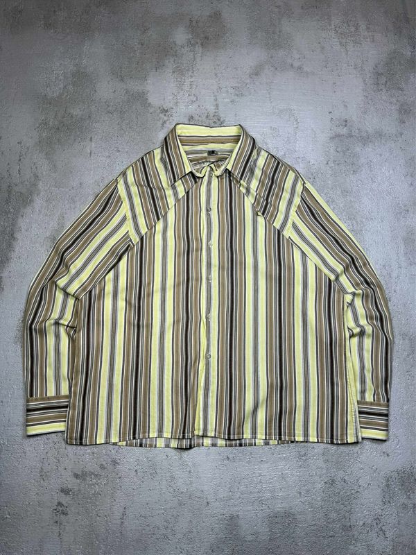 Koszula GF Jeans Yel/Striped Shirt Beige XL