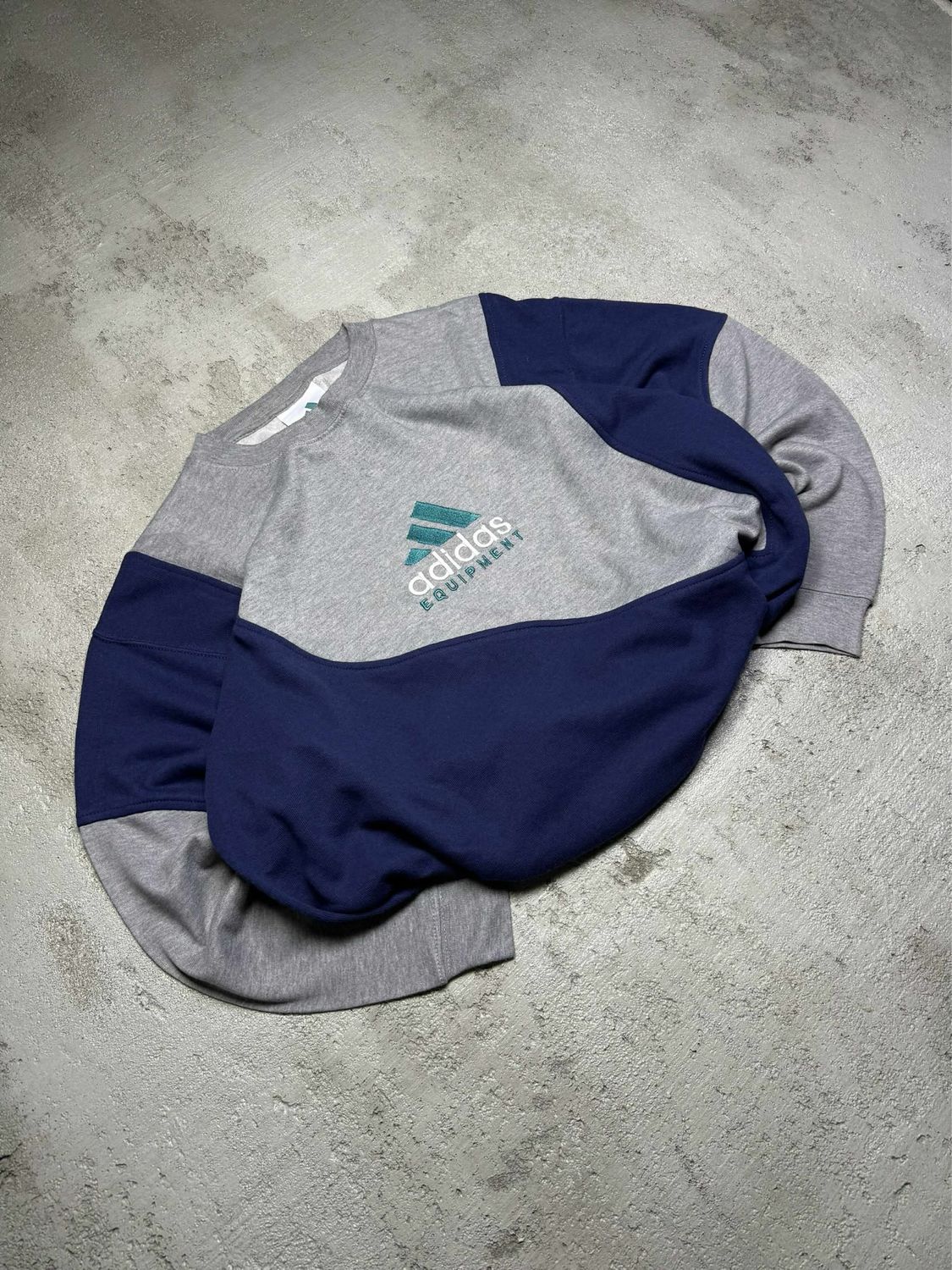 Bluza Adidas EQT Tur/Logo L-Gra/Panels Crewneck Navy L