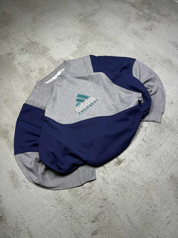Bluza Adidas EQT Tur/Logo L-Gra/Panels Crewneck Navy L