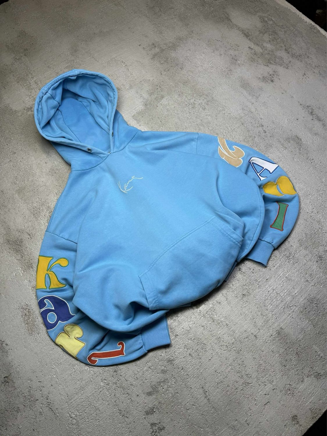 Bluza Karl Kani Signature Kanilife Hoodie Blue XL