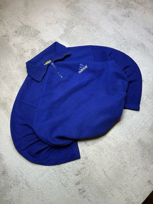 Bluza Adidas EQT Blu/Logo Q/Zip Fleece Navy L