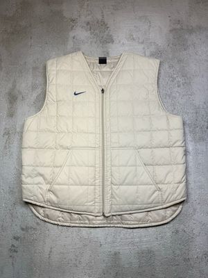 Kamizelka Nike Square Panels Puffer Vest Creme L