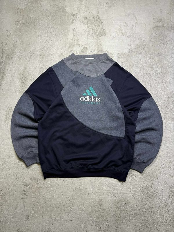 Bluza Adidas EQT Tur/Logo Bla/Panels Crewneck Dark-Gray M