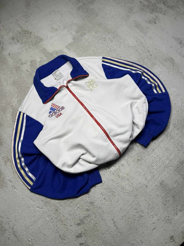 Bluza Adidas USA Olympic Team 2012 Tracksuit White M