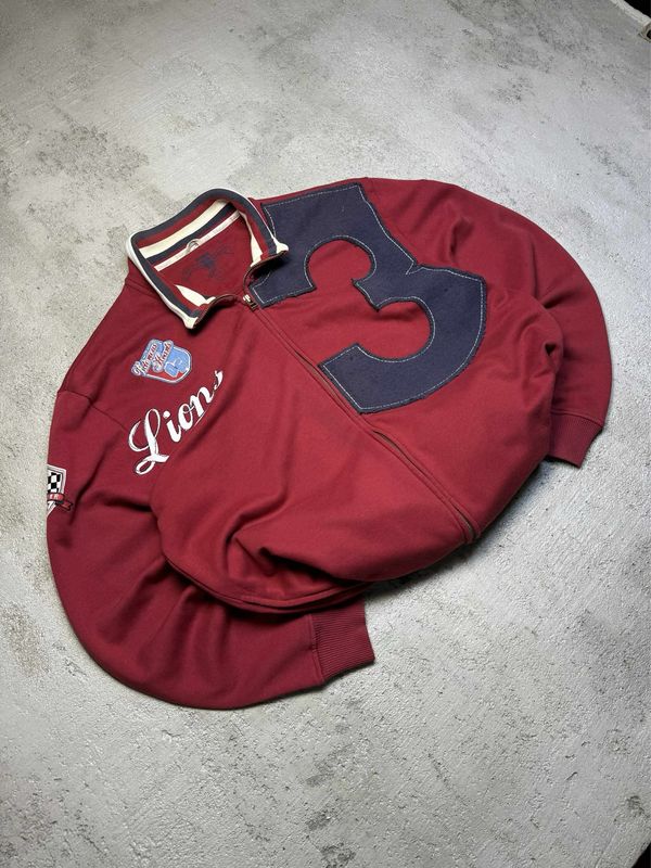 Bluza England Lions 3 Zipper Red L