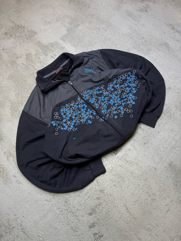 Bluza Puma Hexa Points Tracksuit Dark-Gray M