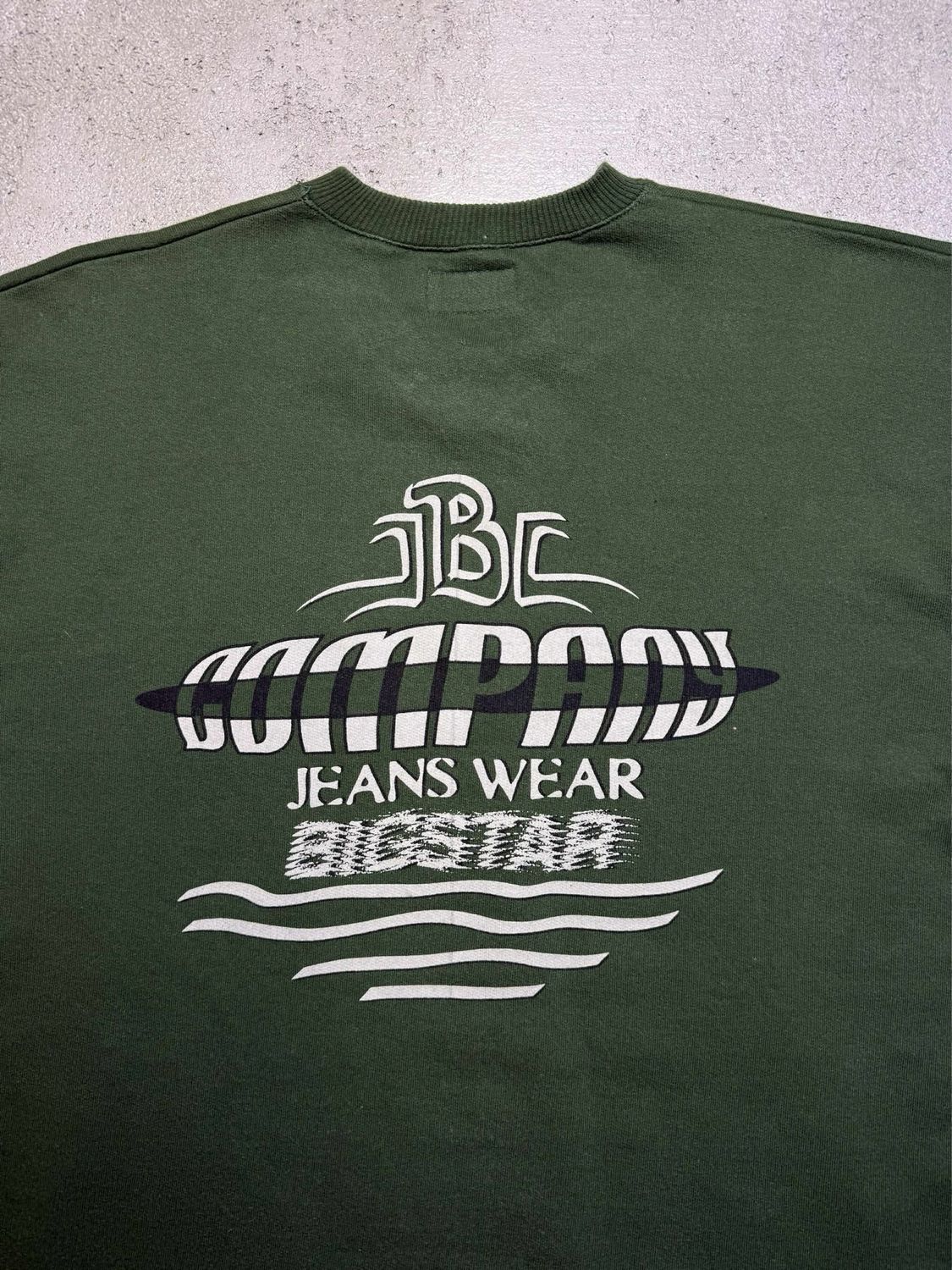 Bluza Big Star Basic Crewneck Green M