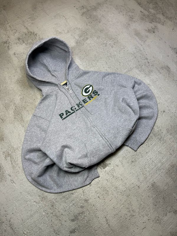 Bluza NFL Packers Green Bay Hoodie Light-Gray M