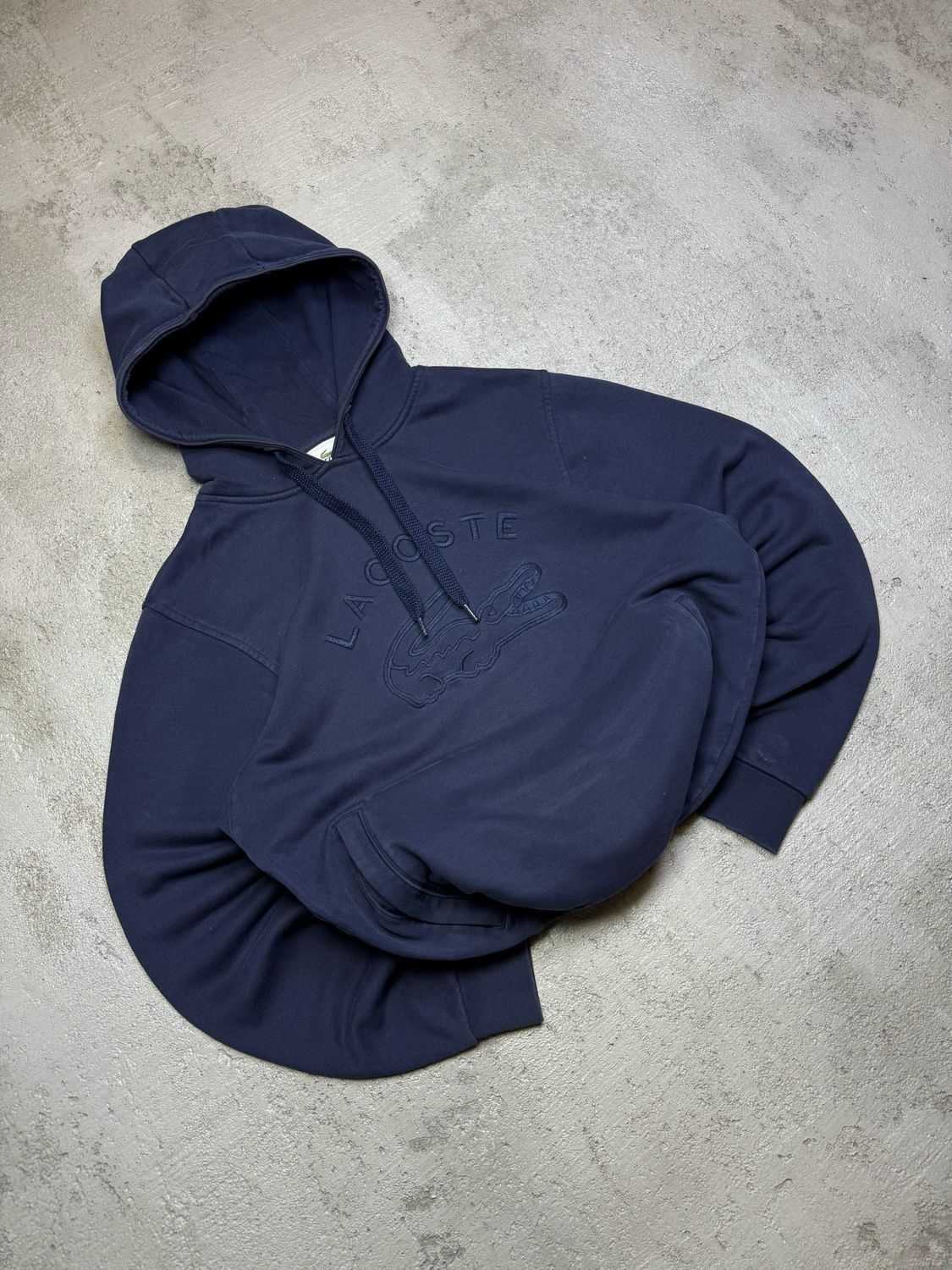 Bluza Lacoste Sport Big Logo Hoodie Navy M