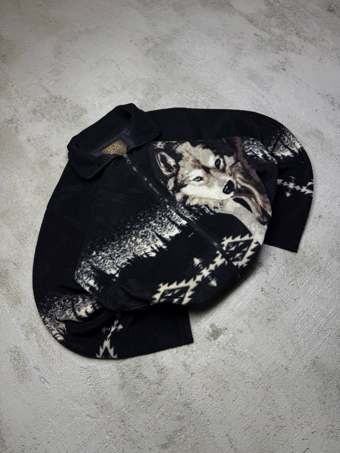 Bluza Atlas Outdoor Alpha Wolf Fleece Black L