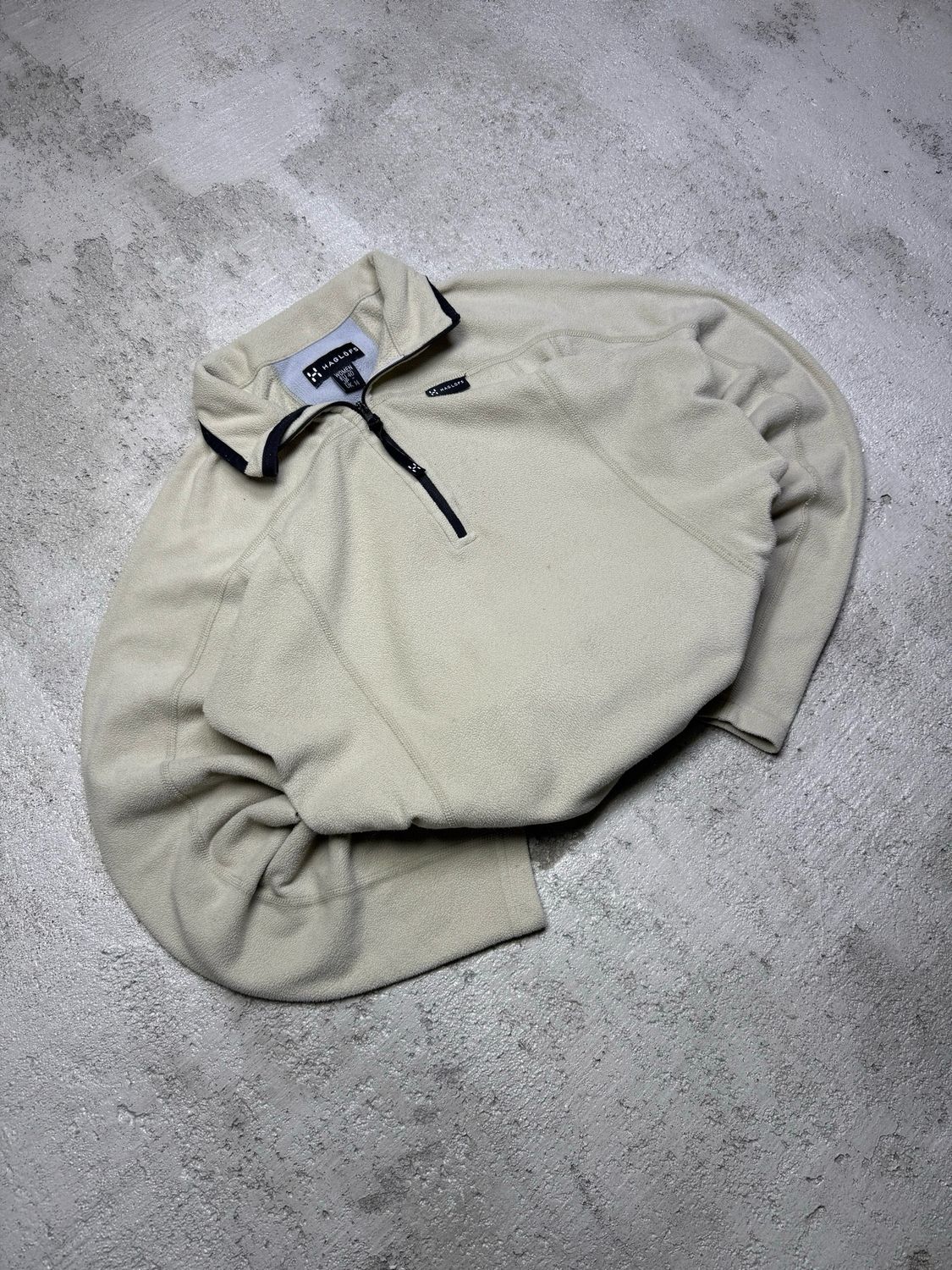 Polar Haglofs Q/Zip Fleece Creme M